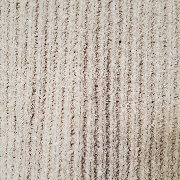 Frank & Oak - Size L - Beige /Butter Yellow Ribbed Organic Cotton Sweater - EUC - Picture 4 of 7